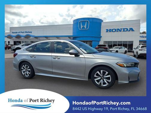 Silver Metallic 2026 Honda Civic LX