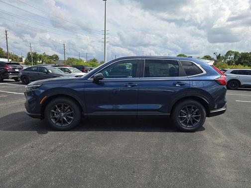 Canyon River Blue Metallic 2026 Honda CR-V EX-L AWD