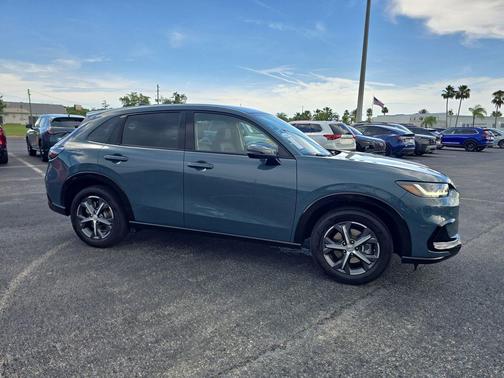 Modern Steel Metallic 2025 Honda HR-V EX-L