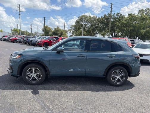 Modern Steel Metallic 2025 Honda HR-V EX-L