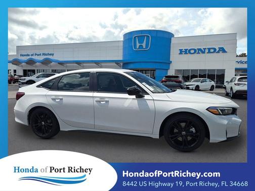 Platinum White Pearl 2026 Honda Civic Si Base