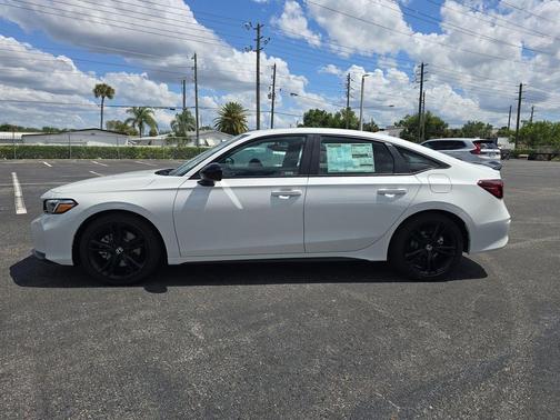Platinum White Pearl 2026 Honda Civic Si Base