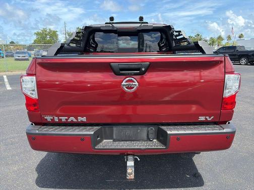 Cayenne Red 2017 Nissan Titan SV