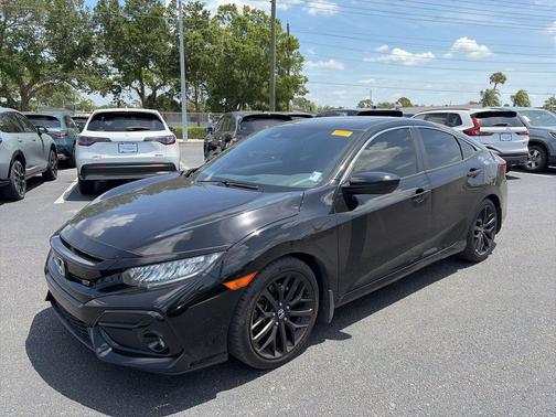 Crystal Black Pearl 2020 Honda Civic Si Base