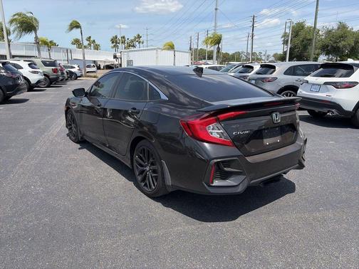 Crystal Black Pearl 2020 Honda Civic Si Base