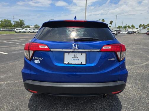 Aegean Blue Metallic 2022 Honda HR-V EX
