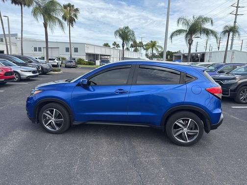 Aegean Blue Metallic 2022 Honda HR-V EX