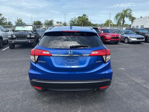 Aegean Blue Metallic 2022 Honda HR-V EX