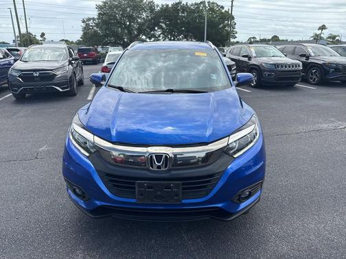 Aegean Blue Metallic 2022 Honda HR-V EX