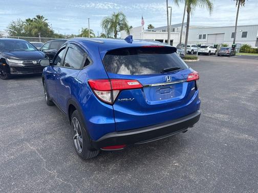 Aegean Blue Metallic 2022 Honda HR-V EX