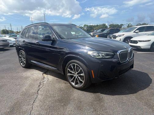 Carbon Black Metallic 2022 BMW X3 sDrive30i