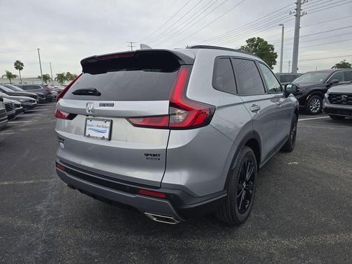 Silver Metallic 2026 Honda CR-V Hybrid Sport Touring AWD