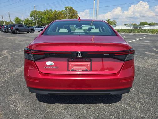 Radiant Red Metallic 2023 Honda Accord EX
