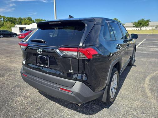 Midnight Black Metallic 2024 Toyota RAV4 LE