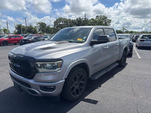 Billet Silver Metallic Clearcoat 2021 RAM 1500 Laramie