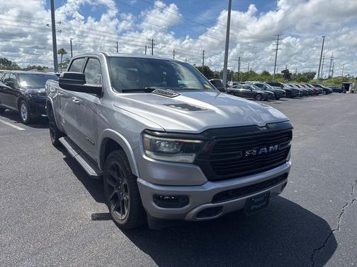 Billet Silver Metallic Clearcoat 2021 RAM 1500 Laramie