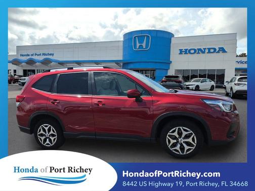 Crimson Red Pearl 2020 Subaru Forester Premium