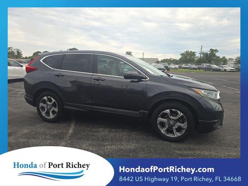 Modern Steel Metallic 2018 Honda CR-V EX-L