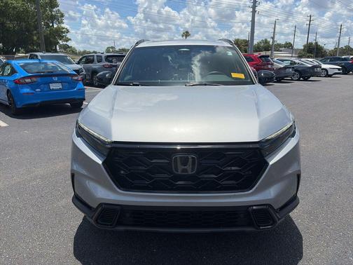Lunar Silver Metallic 2024 Honda CR-V Hybrid Sport FWD