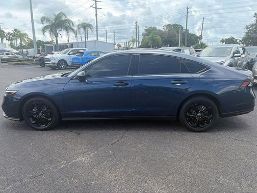 Canyon River Blue Met 2025 Honda Accord SE