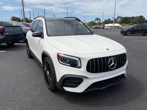 White 2021 Mercedes-Benz AMG GLB 35 4MATIC