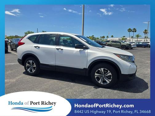 Platinum White Pearl 2019 Honda CR-V LX