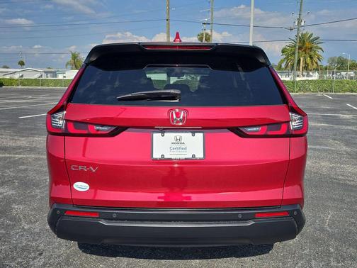 Radiant Red Metallic 2025 Honda CR-V EX-L 2WD