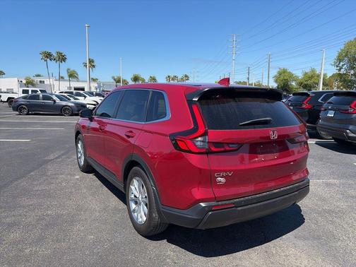 Radiant Red Metallic 2025 Honda CR-V EX-L 2WD