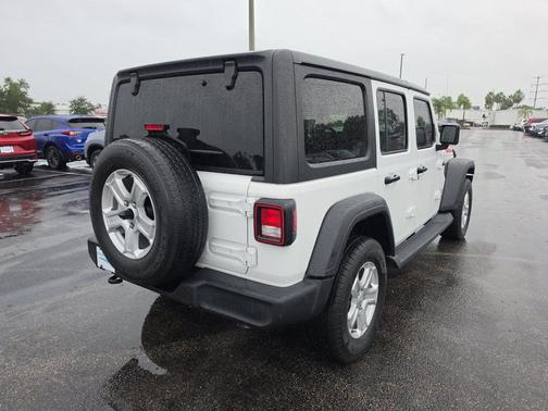 Bright White Clearcoat 2019 Jeep Wrangler Unlimited Sport