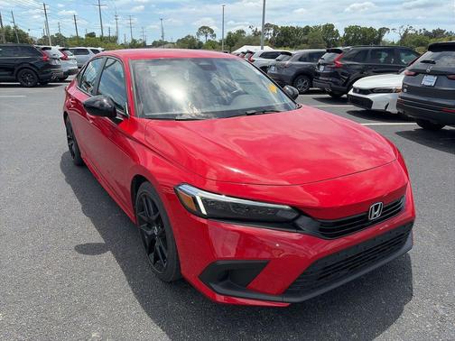 Rallye Red 2023 Honda Civic Sport