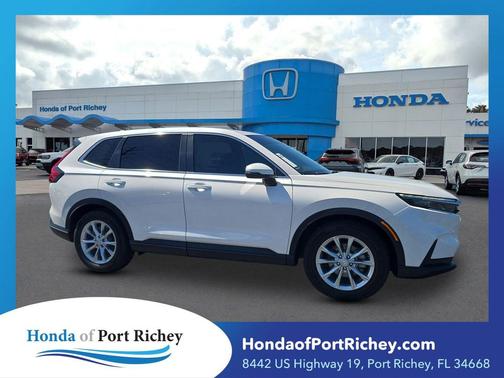 Platinum White Pearl 2025 Honda CR-V EX 2WD