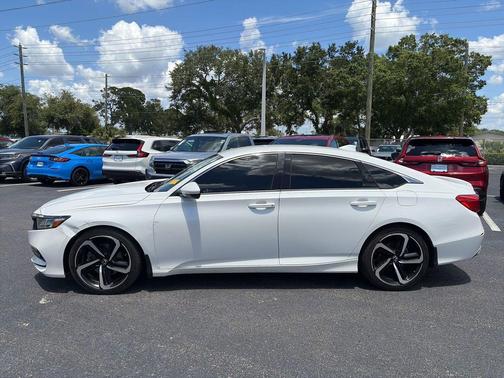 Platinum White Pearl 2019 Honda Accord Sport