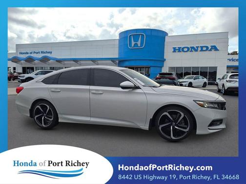 Platinum White Pearl 2019 Honda Accord Sport