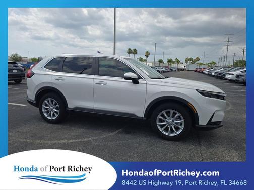 Platinum White Pearl 2025 Honda CR-V EX-L AWD