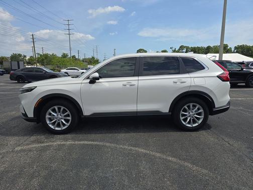 Platinum White Pearl 2025 Honda CR-V EX-L AWD