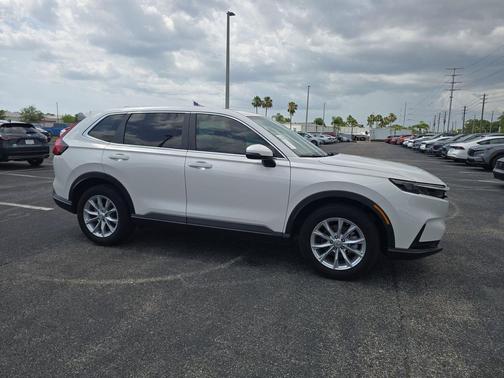 Platinum White Pearl 2025 Honda CR-V EX-L AWD
