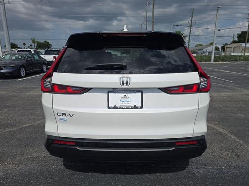 Platinum White Pearl 2025 Honda CR-V EX-L AWD