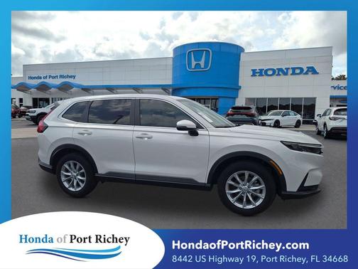 Platinum White Pearl 2025 Honda CR-V EX-L AWD