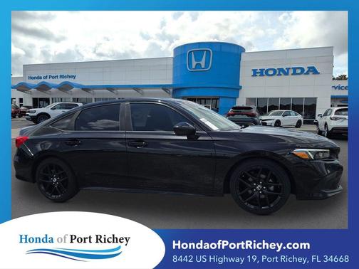 Crystal Black Pearl 2023 Honda Civic Sport