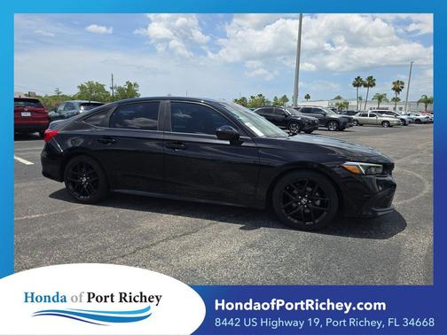 Crystal Black Pearl 2023 Honda Civic Sport