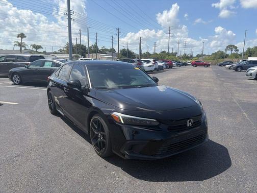 Crystal Black Pearl 2023 Honda Civic Sport