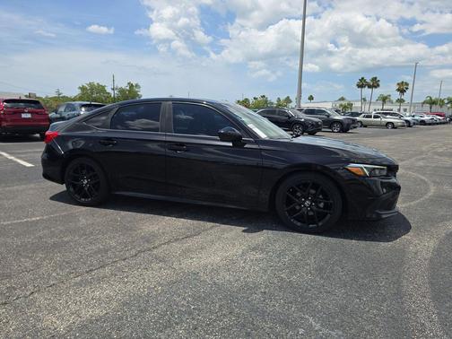 Crystal Black Pearl 2023 Honda Civic Sport