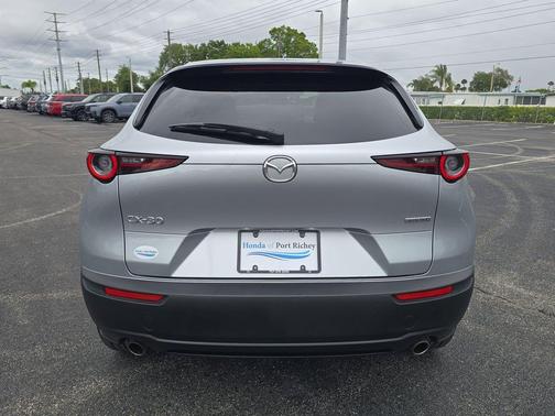Sonic Silver Metallic 2021 Mazda CX-30 Select