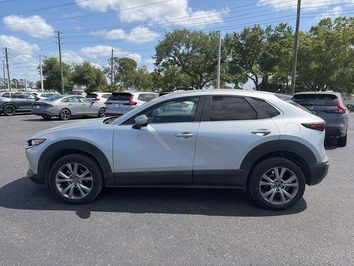 Sonic Silver Metallic 2021 Mazda CX-30 Select