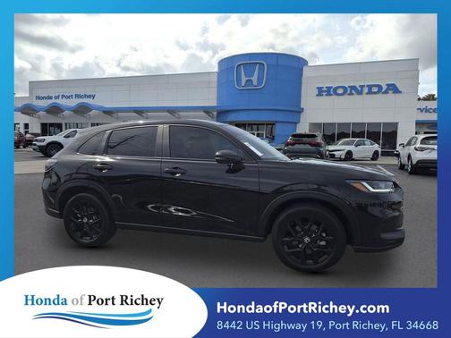 Crystal Black Pearl 2025 Honda HR-V 2WD Sport