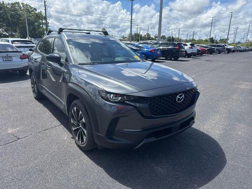 Machine Gray Metallic 2025 Mazda CX-50 Hybrid Premium Plus Package
