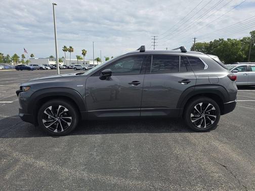 Machine Gray 2025 Mazda CX-50 Hybrid Premium Plus Package