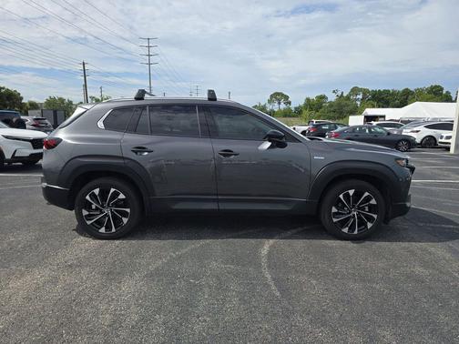 Machine Gray 2025 Mazda CX-50 Hybrid Premium Plus Package