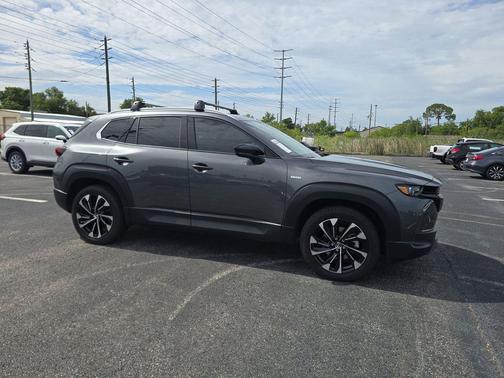 Machine Gray 2025 Mazda CX-50 Hybrid Premium Plus Package