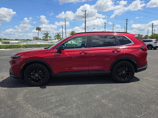 Radiant Red Metallic 2024 Honda CR-V Hybrid Sport FWD